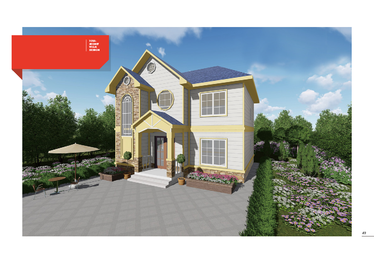 Two Story Villa Designs